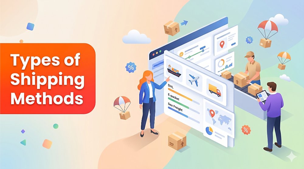 Types of Shipping Methods on DHgate