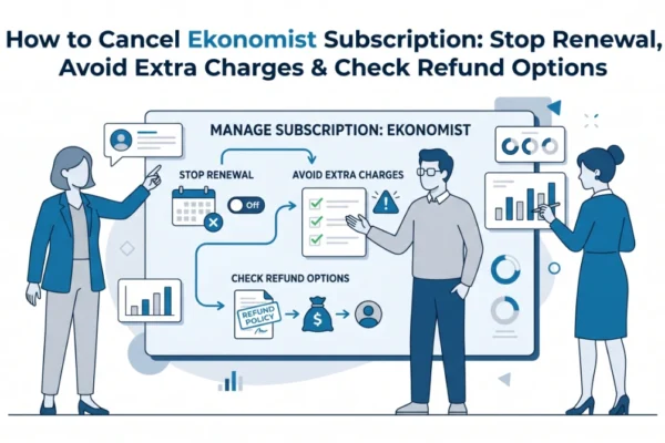 How to Cancel Ekonomist Subscription: Stop Renewal, Avoid Extra Charges & Check Refund Options