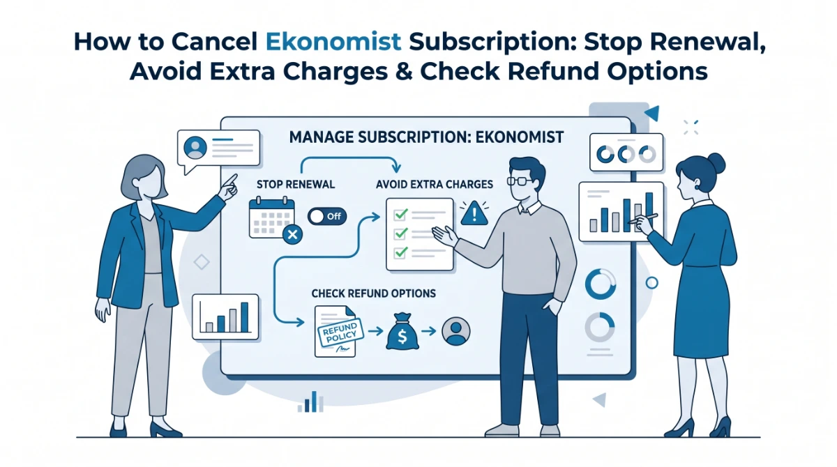 How to Cancel Ekonomist Subscription: Stop Renewal, Avoid Extra Charges & Check Refund Options